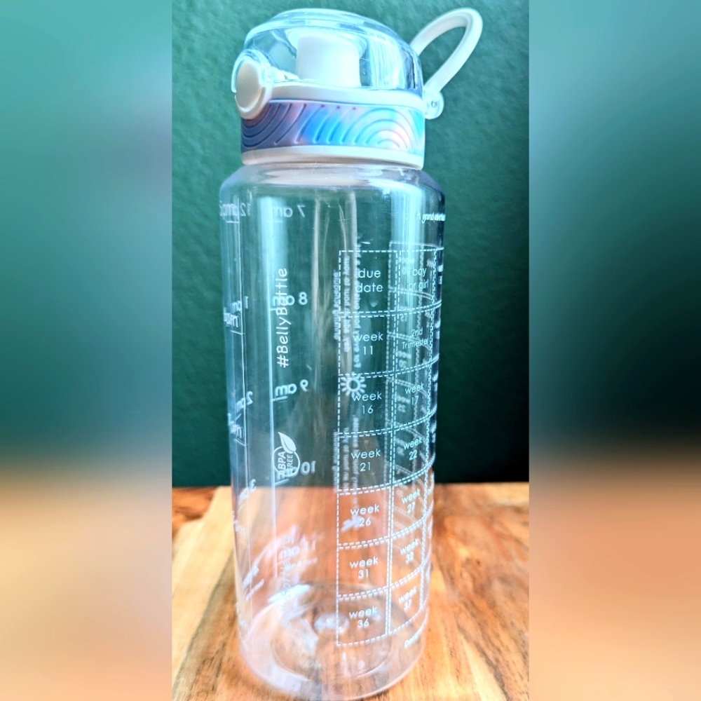 BellyBottle Pregnancy Water Bottle Intake Tracker